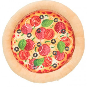 TRIXIE PIZZA suņu rotaļlieta plī&scaron;a ar čaukstē&scaron;anu &oslash; 26cm